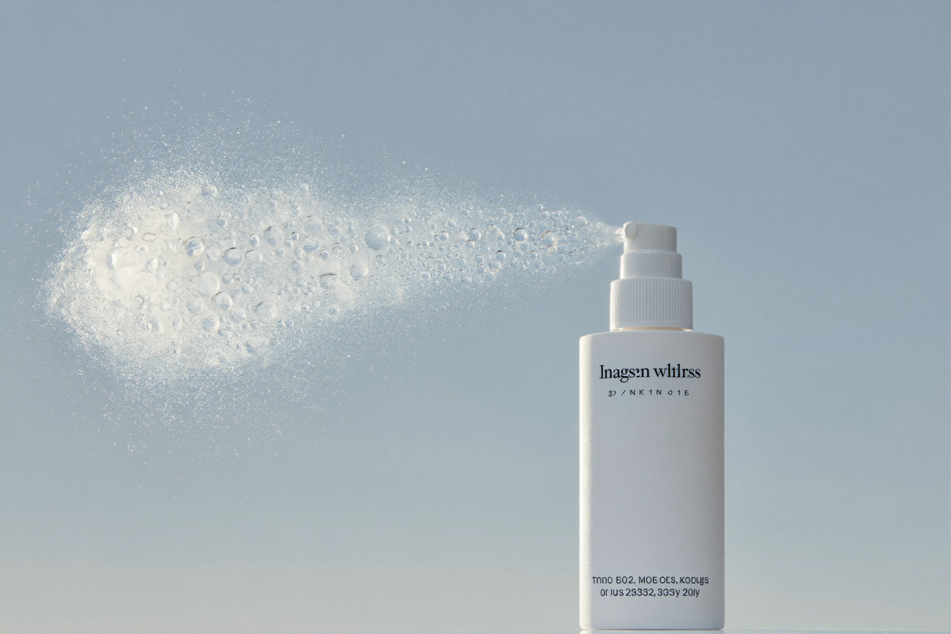 Editorial beauty photo: Hypochlorous Acid: The Gentle Spray Behind 2026's Biggest Skincare Search Spike