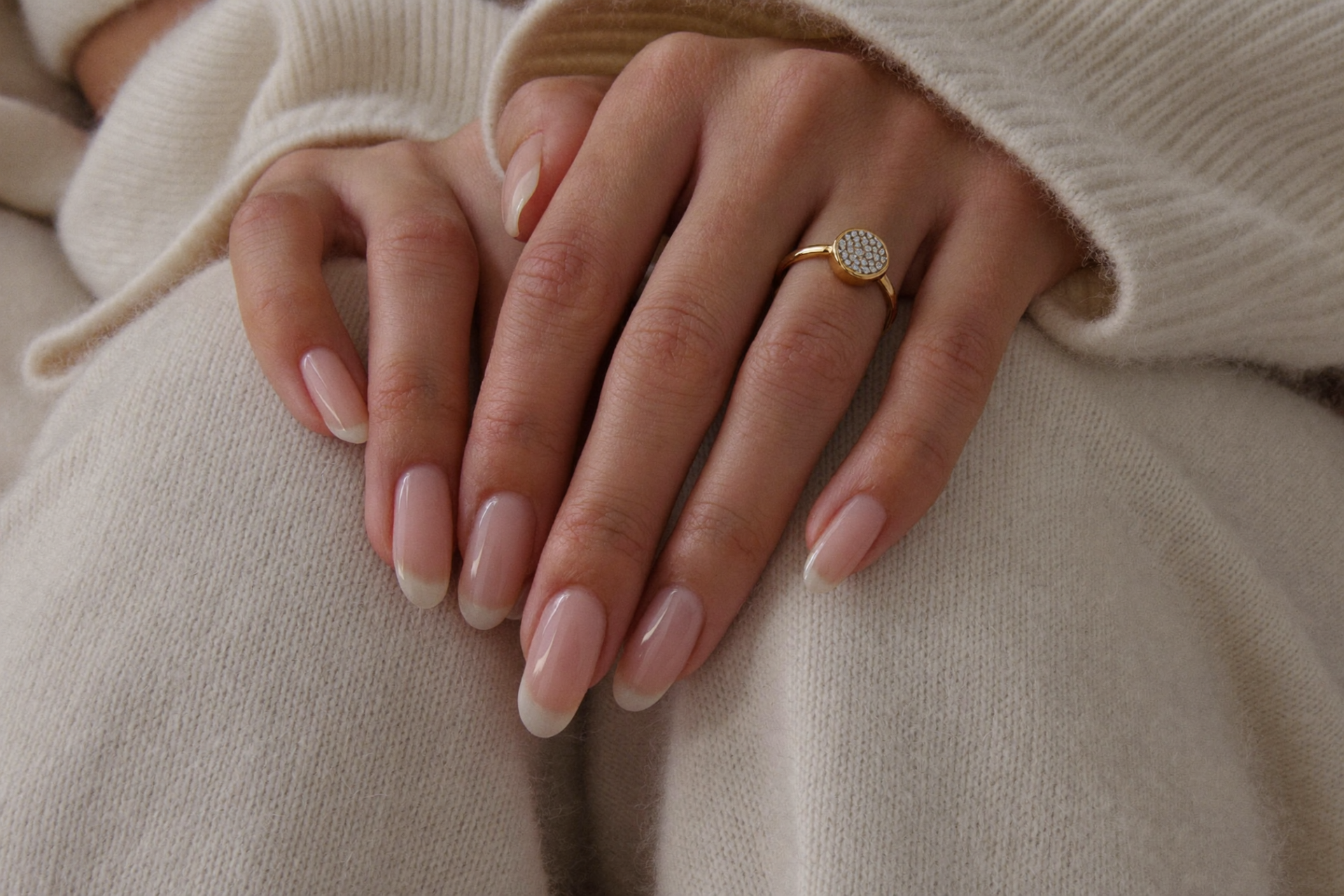 Editorial beauty photo: The Quiet Luxury Nail: Why Barely-There Manicures Took Over